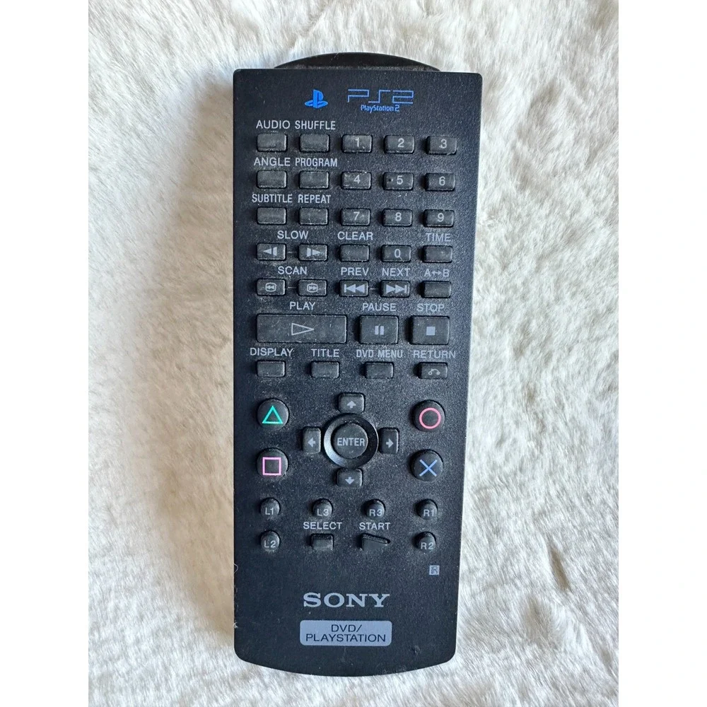 Sony PS2 DVD Remote Control PlayStation 2‎ SCPH-10150 Untested